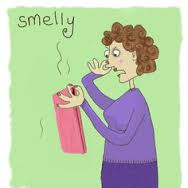 smelly lady